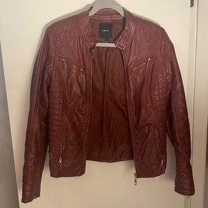 Forever 21 size small leather jacket